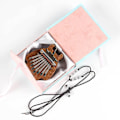 Miniatyrbillede 8 af 8: Kalimba 8 tangenter, tommelfingerklaver, mini tommelfingerklaver, fingerklaver, finger KLB