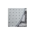 Miniatyrbilde 5 av 5: Fluffy gulvteppe Faux Fur Fluffy teppe Gradient dekorativ gulvmatte for soverom stue spisestue 40x60cm, Lantern Gray KLB