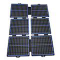 Miniatyrbilde 6 av 8: 30W 5V 12V Solcellelader ETFE Laminat Utendørs Solcelle KLB