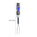 Miniatyrbild 3 av 3: Kötttermometer, LCD-display Digital Kötttermometer Gaffel Grill för BBQ Sond Elektronisk Termometer Kök Matlagning Flaska Mat Termometer