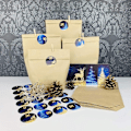 Miniatyrbillede 6 af 7: Uendeligt giv Advent kalenderposer til DIY-håndværk og jul KLB