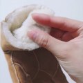 Miniatyrbilde 3 av 5: Hanske Votter Hansker Semsket Bomullshansker Dame Vinter Varme Plus Fløyel Fortykning Fem Fingre Kjøring Høst Vinter Kalde Prikker Retro Hansker