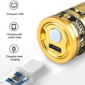 Miniatyrbild 4 av 5: Elektrisk hårklippare för män, uppladdningsbar med LCD-display - Style 6 KLB