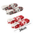 Miniatyrbillede 2 af 5: Dame Varm Fluffy Fleece Foret Deer Sutsko Strømper KLB