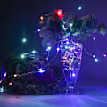 Miniatyrbild 2 av 4: 2 st batteridrivna ljusslingor med 50 LED för inredning