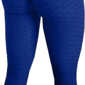 Miniatyrbilde 3 av 4: Berømte leggings, kvinners rumpe løftende yogabukser høye 01 blå KLB