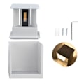 Miniatyrbillede 3 af 8: 3,9 tommer væglampe, justerbar lysvinkel, energibesparende KLB