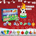 Pikkukuva 5 / 5: Joulun 24 päivän adventtikalenteri Countdown Jalkapallolelut Lasten jalkapallo Blind Box -lelut Joululahja