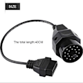 Miniatyrbilde 3 av 5: 20-pin til 16-pin OBDII-adapterkabel for bil
