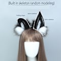 Miniatyrbilde 5 av 5: Ulv, rev, katt, langt pels, ører, hår, hodeplagg, ulv, dyr KLB