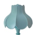 Miniatyrbilde 3 av 5: Retro bordlampe med lotusbladdesign, perfekt for jenters soverom KLB
