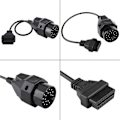 Miniatyrbilde 4 av 5: 20-pin til 16-pin OBDII-adapterkabel for bil