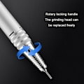 Miniatyrbild 4 av 6: Plug-in bärbar nagelkolborste slipmaskin - europeisk standard (vit)