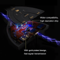 Miniatyrbillede 5 af 8: HDMI-switch, 3-port 4K HDMI-switch 3x1-switch-splitter med Pigtail-kabel