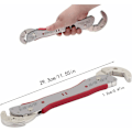 Miniatyrbilde 2 av 5: Clea Universal Multifunksjonell Magisk Skiftenøkkel Justerbar Automatisk Sperre 9 til 45 mm KLB