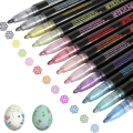 Miniatyrbillede 1 af 7: Multifunktionel DIY graffiti pen, 12 farver KLB