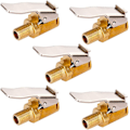 Miniatyrbillede 1 af 7: Dækluftventil 5 stk Messing Inflator Spids til