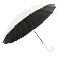 Miniatyrbillede 1 af 5: Langsigtet paraply, parasol, strike pack stof, hvid KLB