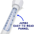 Miniatyrbild 7 av 7: Pooltermometer - Analog temperaturvisning -