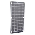 Miniatyrbilde 7 av 8: 20W solcellepanel ladebrett bærbar sollader for KLB