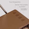 Miniatyrbillede 5 af 8: Retro radio med Bluetooth, FM AM SW køkkenradio retro batteriradio bærbar