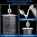 Miniatyrbillede 4 af 5: 20-lags brusefilter, brusehoved vandfilter med 3 filterpatroner,