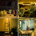 Pikkukuva 8 / 8: Mini LED-valosarja paristolla, 2 kpl valosarjan paristot, 2m KLB
