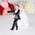 Miniatyrbilde 2 av 5: 1 Elegant Brud og Brudgom Kaketopper, Bryllupsdekorasjoner
