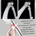 Miniatyrbilde 4 av 5: Høytrykks dusjhode Hard Water Filter Dusjhode Turbo Spa Lavt vann Dusjhode