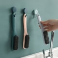 Miniatyrbilde 2 av 5: Profesjonell skobørste for rengjøring, ergonomisk langt håndtak KLB