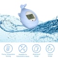 Miniatyrbillede 2 af 4: Baby badetermometer, digitalt badetermometer til indendørs brug, badelegetøj med LED-alarm