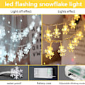 Miniatyrbillede 2 af 4: Snefnugl Lyskæde 6M 40 LED LED Lyskæde Jul KLB