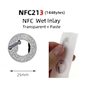 Miniatyrbillede 3 af 5: Pakke med 50 Ntag213 Nfc-tags 13,56 MHz Iso14443a Nfc-klistermærke Ntag