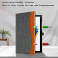 Miniatyrbillede 4 af 7: Samsung Tab A8 Etui 2022, Premium Pu Læder Business Stand Folio Cover,