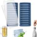 Miniatyrbillede 1 af 4: Isterningbakke til vandflasker lavet af silikone og plast, 2-pak