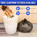 Miniatyrbilde 2 av 5: Små søppelposer Gallon søppelposer Bad søppelposer for soverom Hjem Kjøkken 120 stk