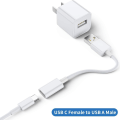 Miniatyrbild 3 av 7: USB C-hona till USB-hane adapter (3-pack), Typ C till USB A
