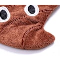 Miniatyrbild 3 av 5: Rolig bajsformad ögonmask En-delad sovande Emoticons Ljusblockerande Bekväm ögonmask för män kvinnor