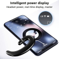 Miniatyrbilde 2 av 8: Bluetooth-hodetelefoner med ørekrok, headset uten svart