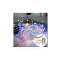 Miniatyrbillede 1 af 5: Udendørs vandtæt LED-fyrværkeri-lyskæde 8 tilstande juletræ hjem festlig haveindretning USB-guirlande (5m200 LED'er, farve) KLB