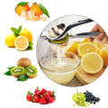 Miniatyrbillede 6 af 7: Citronpresser Citruspresser i rustfrit stål Manuel håndpresser Juicer KLB