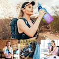 Pikkukuva 6 / 6: 1,5 litran vesipullo, BPA-vapaa, 1500 ml urheilupullo