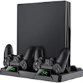 Miniatyrbild 2 av 8: PS4 Vertikalställ, All-in-One PS4 Vertikalställ Hållare Fläkt