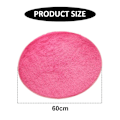 Pikkukuva 2 / 5: 2 kpl silk wool -mattoa pyöreä lattiamatto olohuoneen makuuhuoneen matto sängyn vieressä lattiamatto f