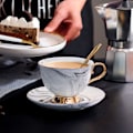 Pikkukuva 4 / 5: Kahvikuppi astioilla, 210 ml, mocha-kuppi, väkevä kahvi
