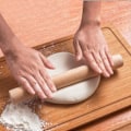 Pikkukuva 7 / 7: Taikinapyörä - pieni taikinapyörä - puinen taikinapyörä ilman kahvoja, täydellinen KLB