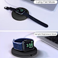 Miniatyrbild 4 av 8: Apple Watch Laddningsstation Pop-up Kabelhantering Stativ Svart