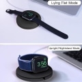 Miniatyrbillede 4 af 8: Apple Watch opladningsstation Pop-up kabelstyringsstativ Sort