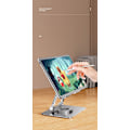 Miniatyrbillede 5 af 5: 360° roterende mobiltelefon- og tabletstativ; velegnet til iPad-læring, desktop-spil og maling