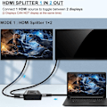 Pikkukuva 6 / 8: HDMI-kytkin 2 sisään 1 ulos 4k korkea resoluutio kaksisuuntainen kytkin 1 sisään 2 ulos